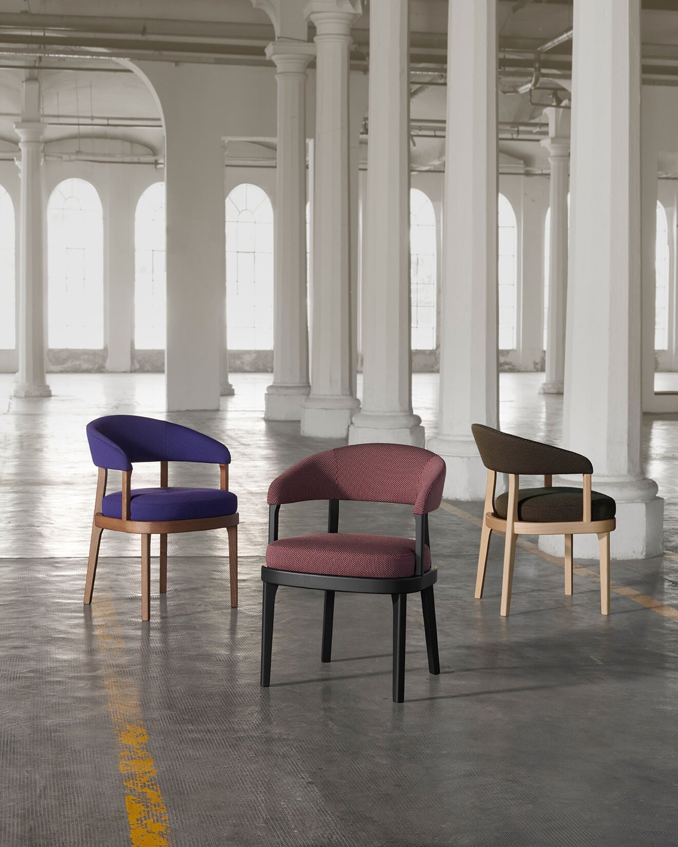 Fauteuil de table Eclipse by Philippe Nigro very wood Very Wood