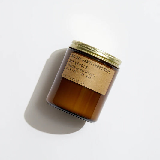 Bougie sandalwood rose