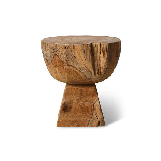 tabouret en bois arqué - Amsterdam Déco