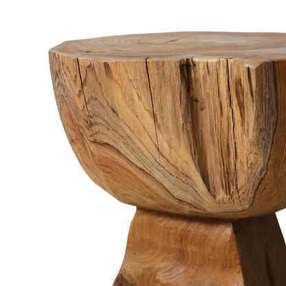 tabouret en bois arqué - Amsterdam Déco
