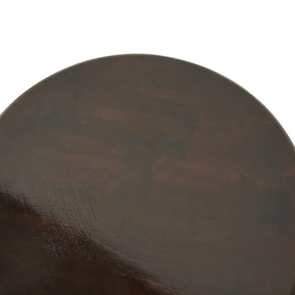tabouret en bois burgundy - Amsterdam Déco