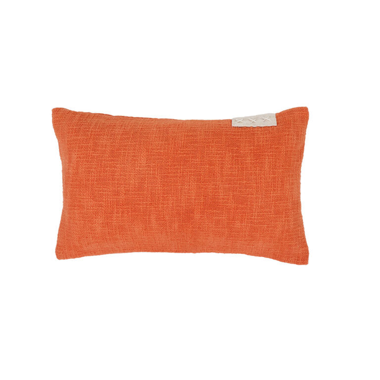 Coussin en Coton Couleur Mandarine Bed & Philosophy Bed & Philosophy