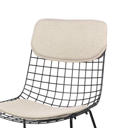 Kit de Confort pour Chaise Wire HK Living - Coussins Assise et Dossier