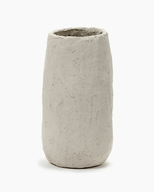 Vase beige earth papier maché Serax Serax