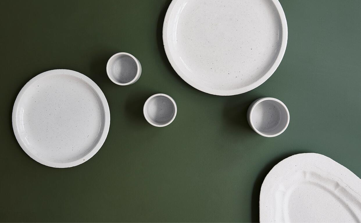 Plat Ovale Réfectoire Sable Mat jars ceramiste jars ceramiste