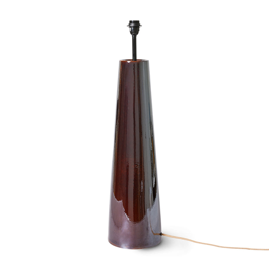 lampadaire Cône marron HL - HK Living