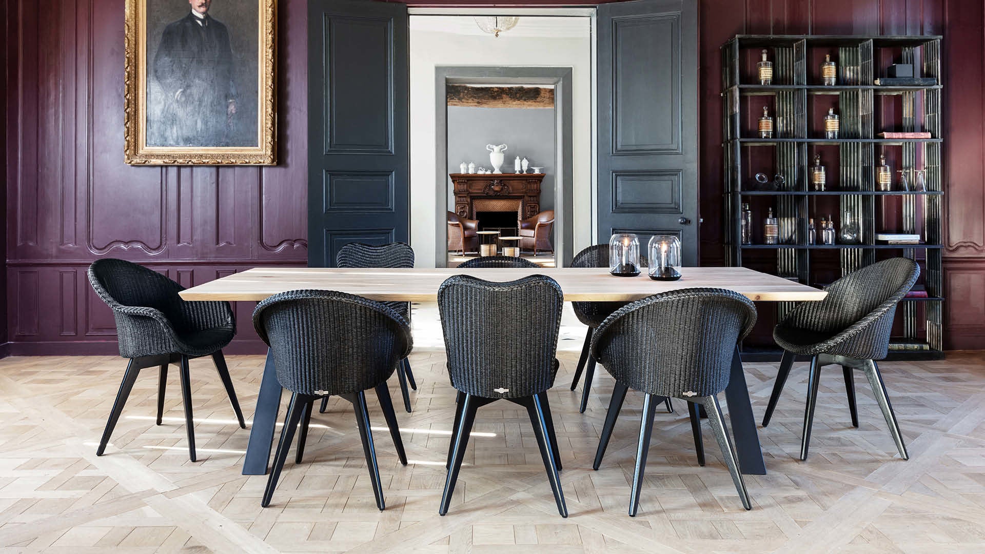 Joe Dining Chair Black Wood Base vincent sheppard vincent sheppard