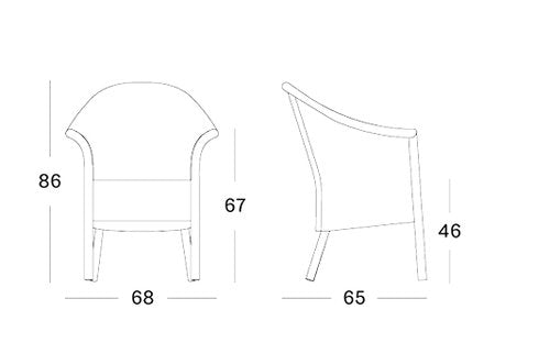 Victor Dining Armchair vincent sheppard vincent sheppard
