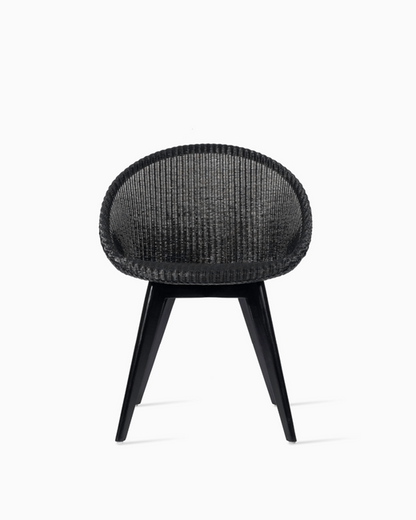 Joe Dining Chair Black Wood Base vincent sheppard vincent sheppard