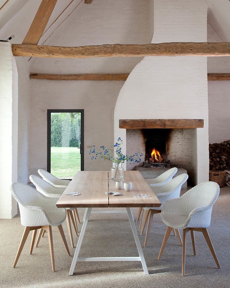 Avril HB Dining Chair Oak Base vincent sheppard vincent sheppard
