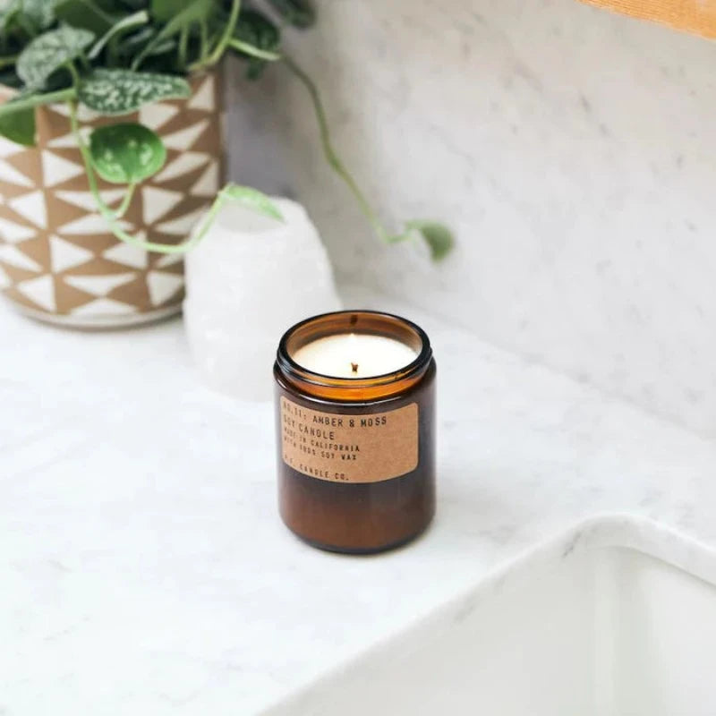 Bougie Amber & Moss pf candle & co pf candle & co